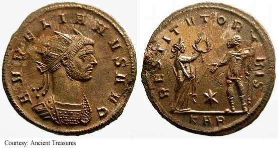 монета Древнего Рима