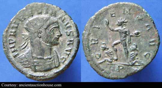 монета Древнего Рима