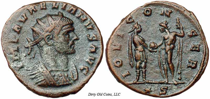 монета Древнего Рима