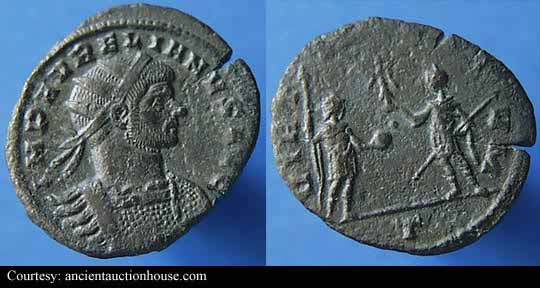 монета Древнего Рима