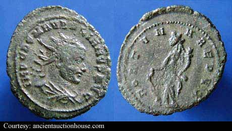 монета Древнего Рима