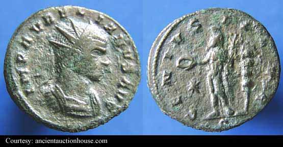 монета Древнего Рима