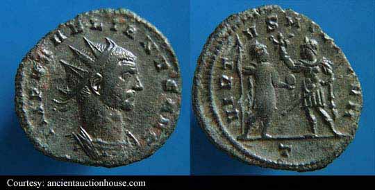 монета Древнего Рима