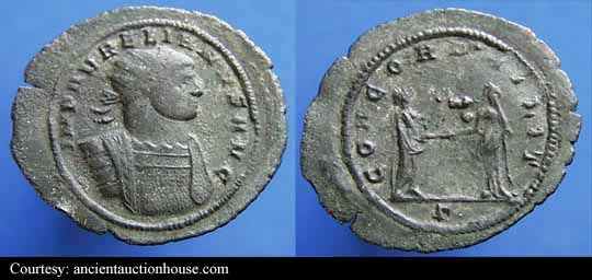 монета Древнего Рима