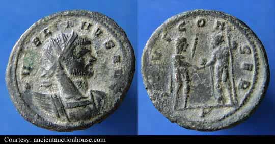 монета Древнего Рима