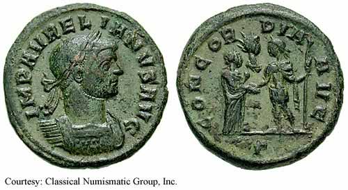 монета Древнего Рима