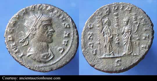 монета Древнего Рима