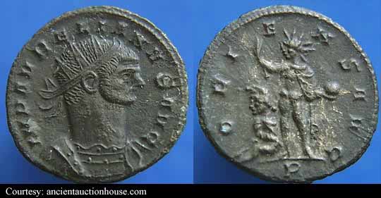 монета Древнего Рима