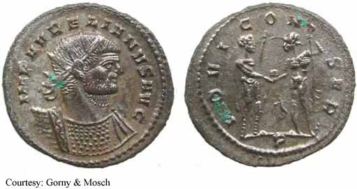 монета Древнего Рима