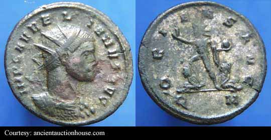 монета Древнего Рима