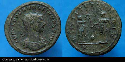 монета Древнего Рима