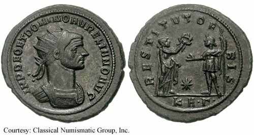 монета Древнего Рима