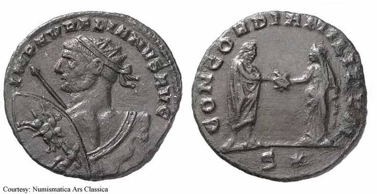 монета Древнего Рима