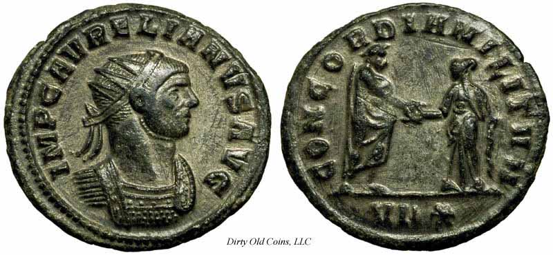 монета Древнего Рима