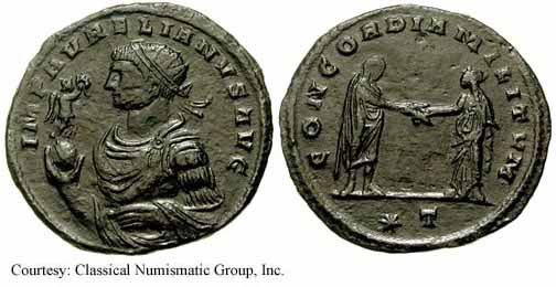 монета Древнего Рима