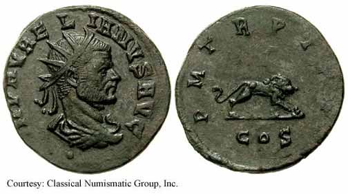 монета Древнего Рима