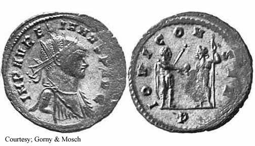 монета Древнего Рима