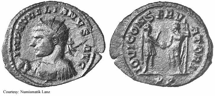 монета Древнего Рима