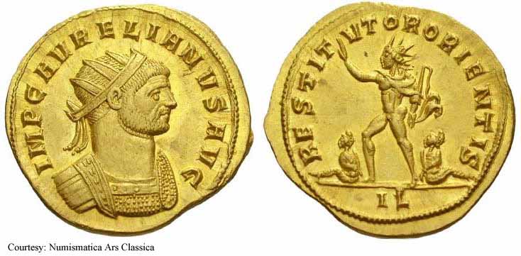 монета Древнего Рима