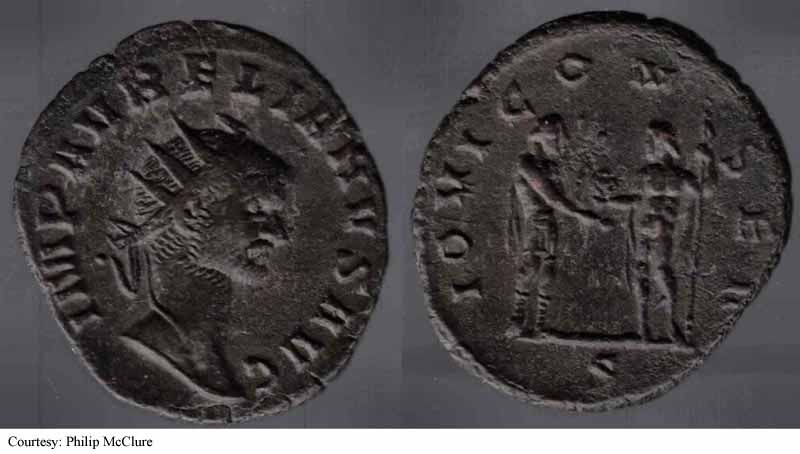 монета Древнего Рима