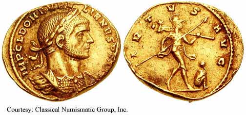 монета Древнего Рима