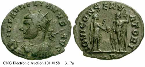 монета Древнего Рима