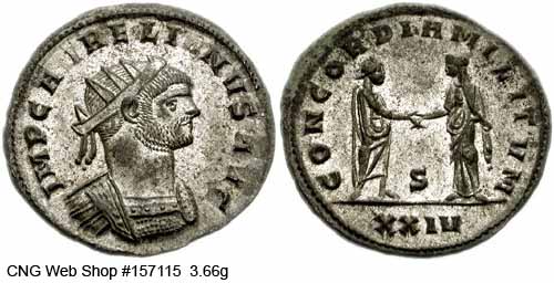 монета Древнего Рима