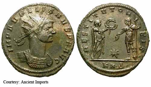 монета Древнего Рима