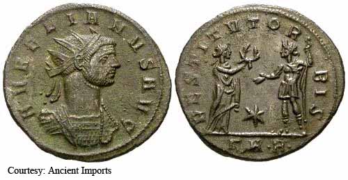 монета Древнего Рима