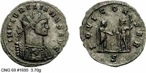 монета Древнего Рима