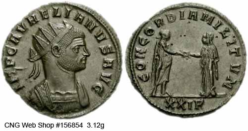 монета Древнего Рима