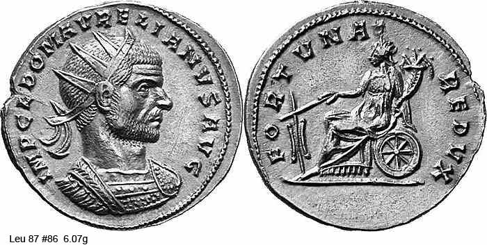 монета Древнего Рима