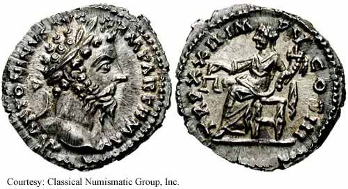 монета Древнего Рима