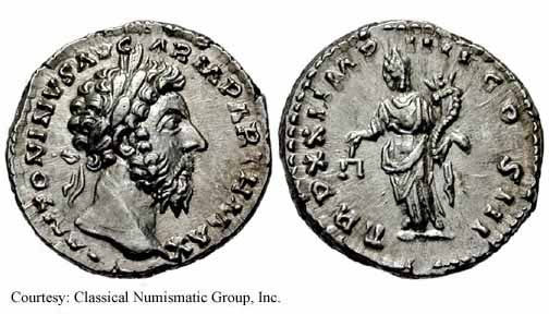 монета Древнего Рима