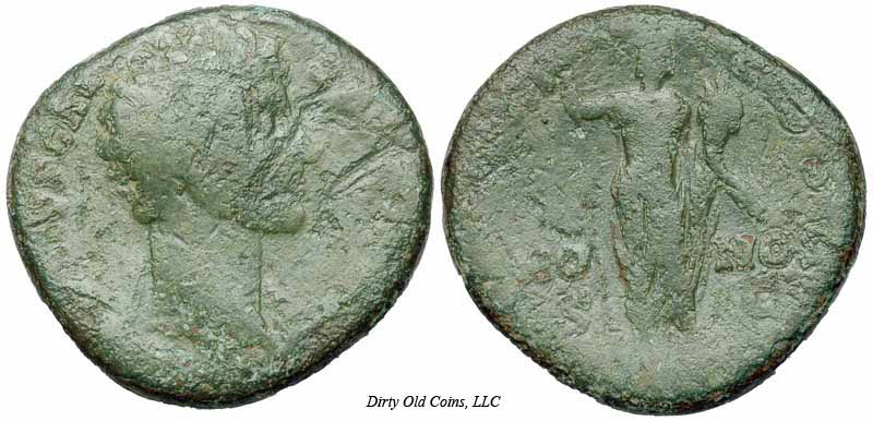 монета Древнего Рима