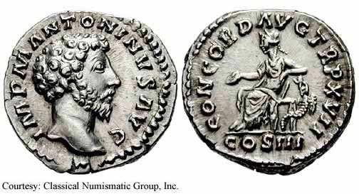 монета Древнего Рима