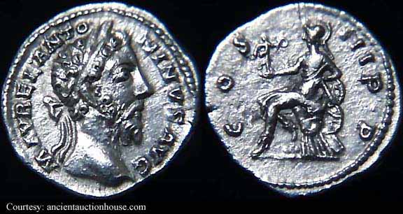 монета Древнего Рима