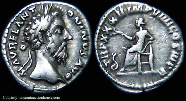 монета Древнего Рима