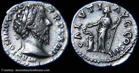 монета Древнего Рима