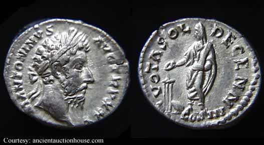 монета Древнего Рима