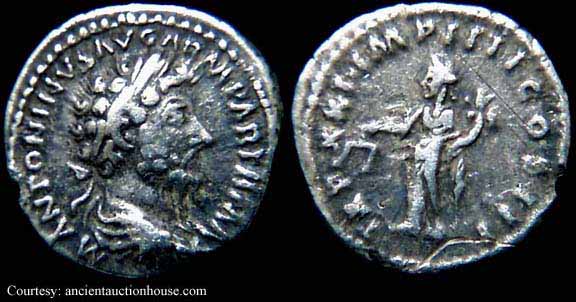 монета Древнего Рима