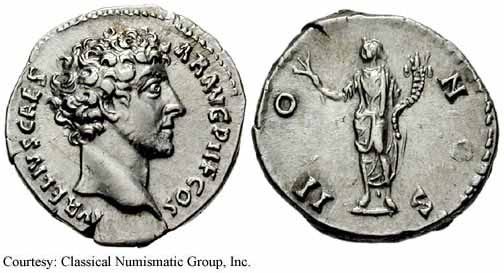 монета Древнего Рима