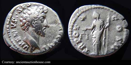 монета Древнего Рима