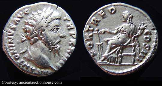 монета Древнего Рима