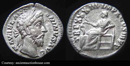 монета Древнего Рима