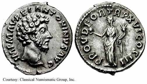 монета Древнего Рима