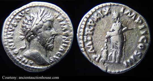 монета Древнего Рима