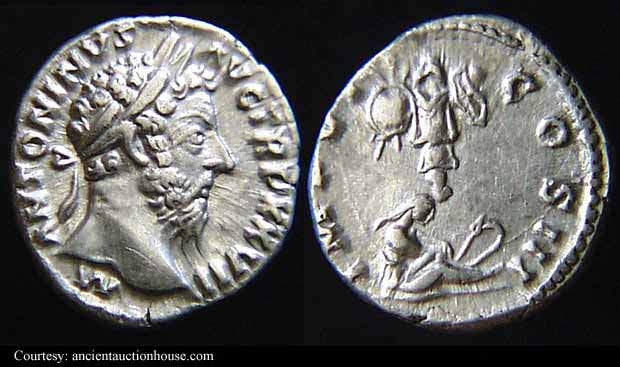 монета Древнего Рима