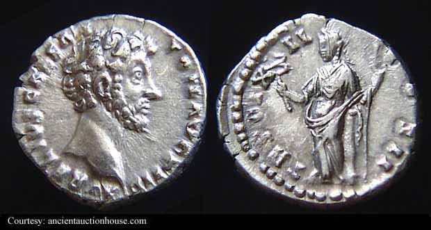 монета Древнего Рима