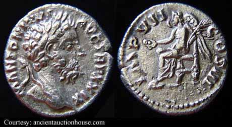 монета Древнего Рима